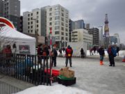 まちの灯りⅡの準備で集まるボランティアさんたち