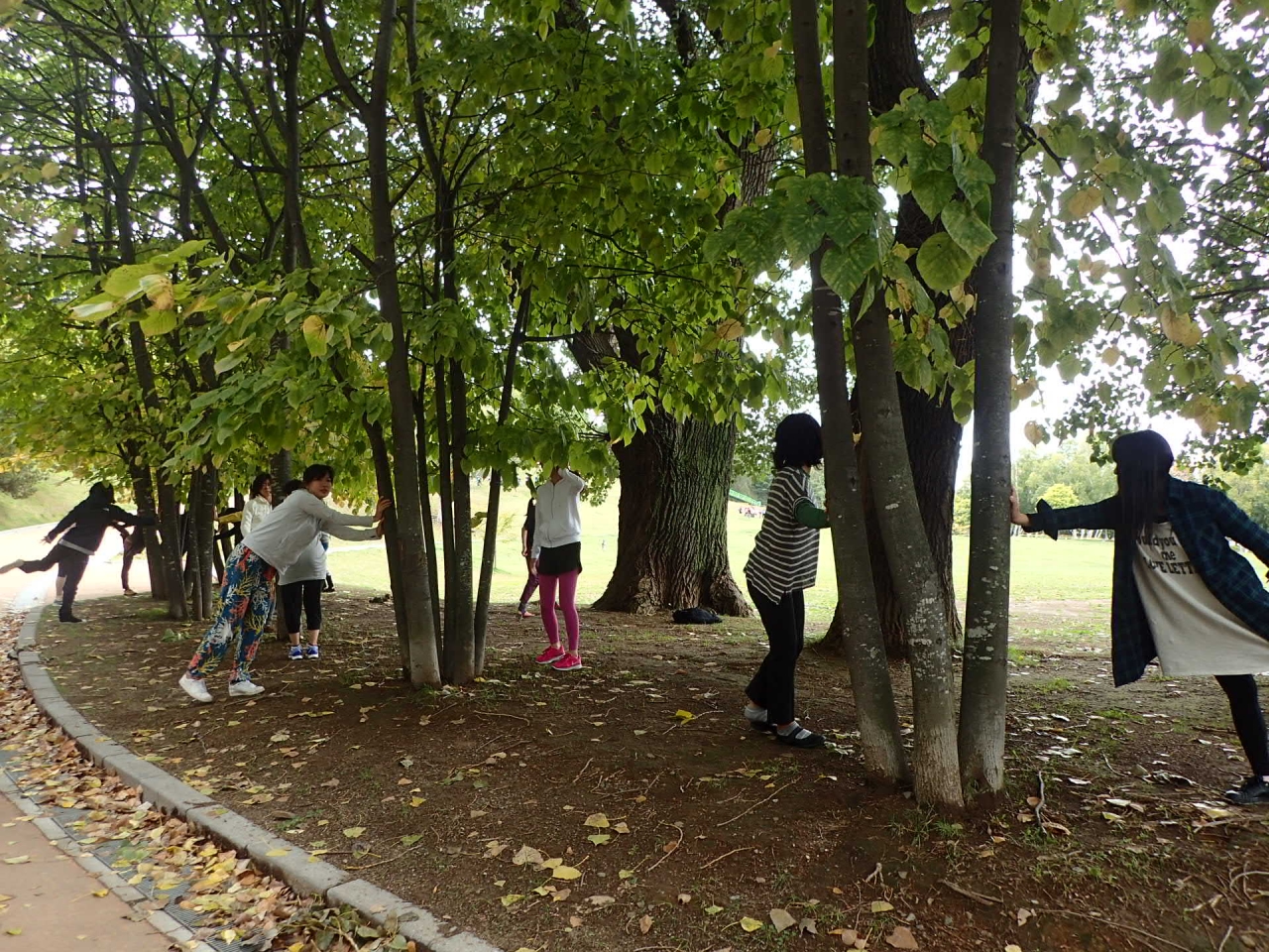 踊り子のポーズ