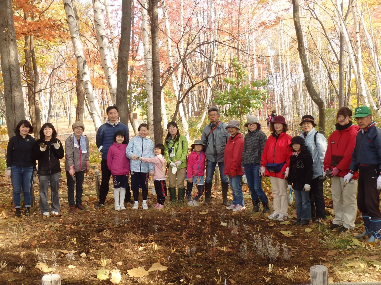 野の花植栽場所