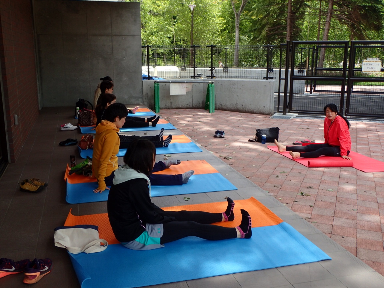 パークヨガ6月14日①