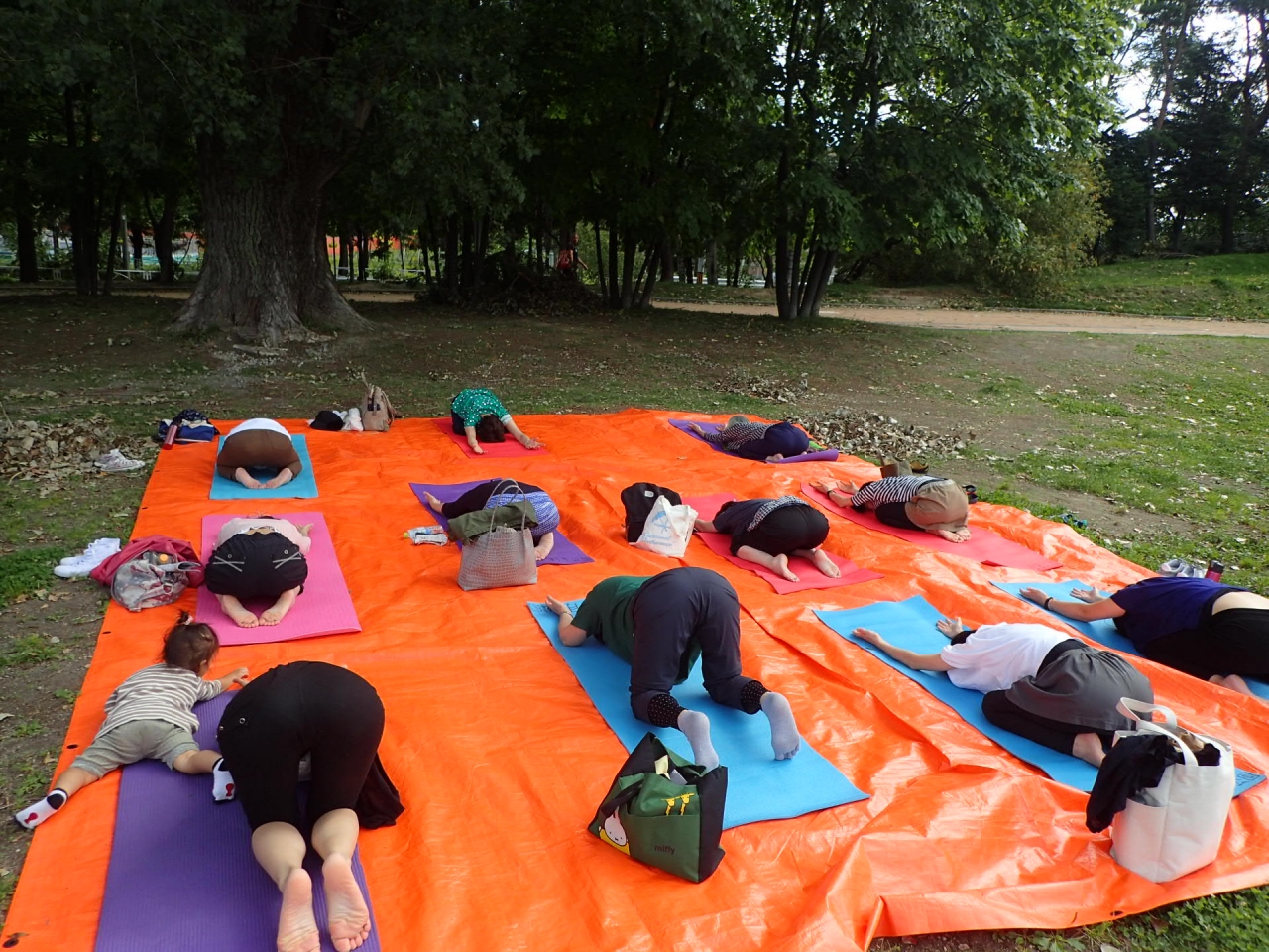 ②チャイルドポーズ