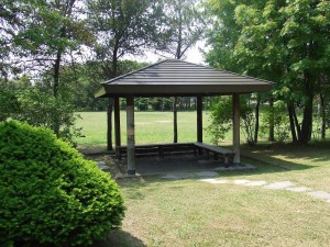 あずまやの写真