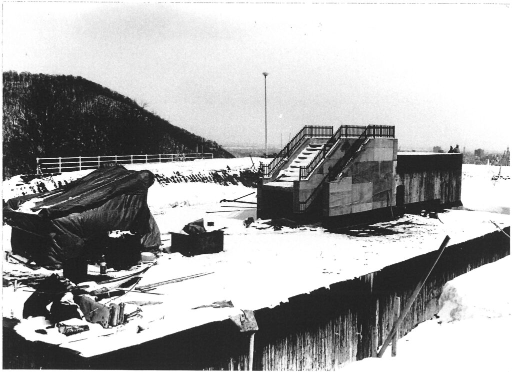 1978年4月旭山記念公園貯水工事