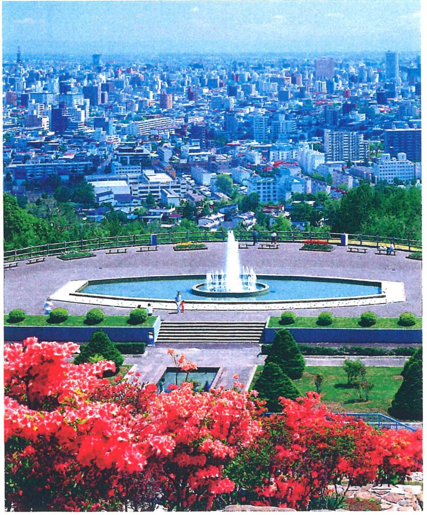 1995年5月28日旭山記念公園の展望