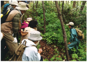 2002年5月28日春の自然観察会の様子➀