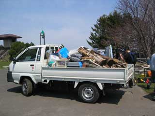 2006年4月プロジェクトハウス引越2