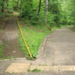 森の散策路西側エリアユニバーサル園路