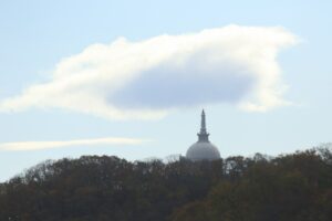 旭山記念公園の紅葉2022年10月29日17