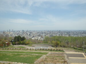 2023年5月3日展望台からの札幌市内の様子
