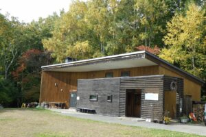 旭山紅葉情報2023年10月14日11森の家