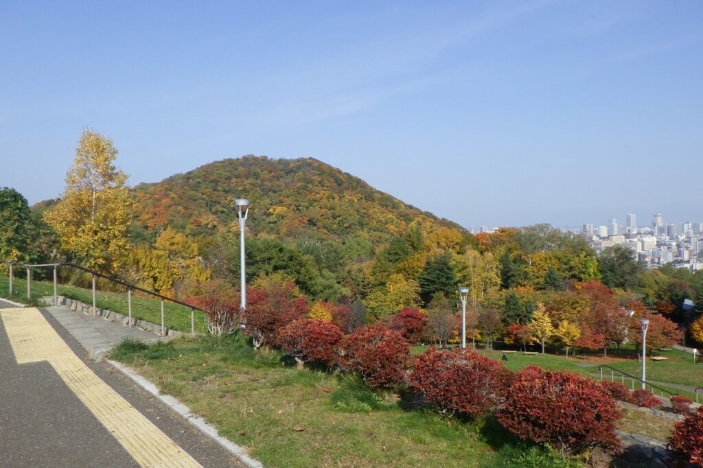 2023年10月26日紅葉の状況（円山の様子）