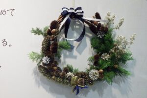 クリスマスリース作成体験（11月26日開催）2