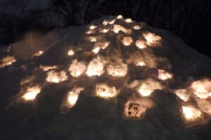 冬のまちにスノーキャンドルの灯りをともそう2024年1月21日3