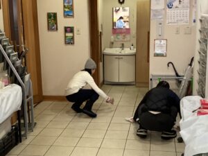 旭山ボランティアの会活動の様子（12月12日）