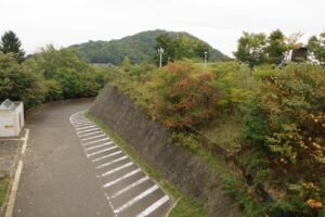 旭山の紅葉2025年9月29日5展望台西側と円山