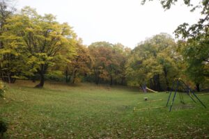 旭山の紅葉2025年10月28日9遊具広場