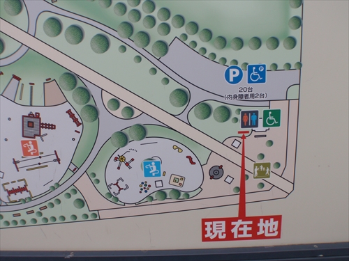 駐車場の地図写真