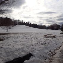 「まだ雪があります」の写真