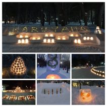 「週末は「雪とあそぼうin川下公園」」の写真
