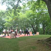 「イベント情報「パークヨガin月寒公園」参加者募集！」の写真