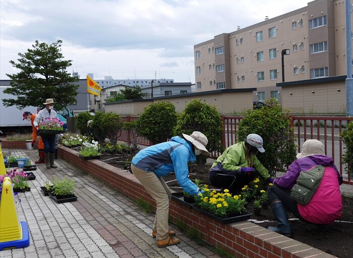 タウンガーデナーの活動の様子