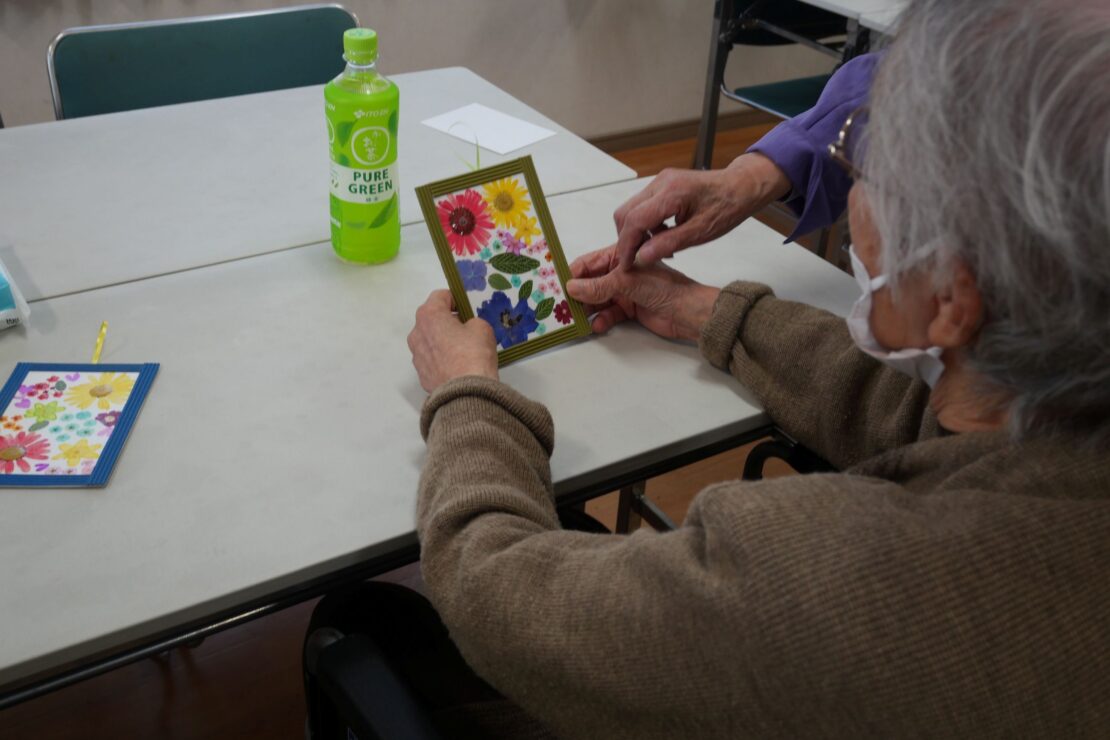 出来上がった作品