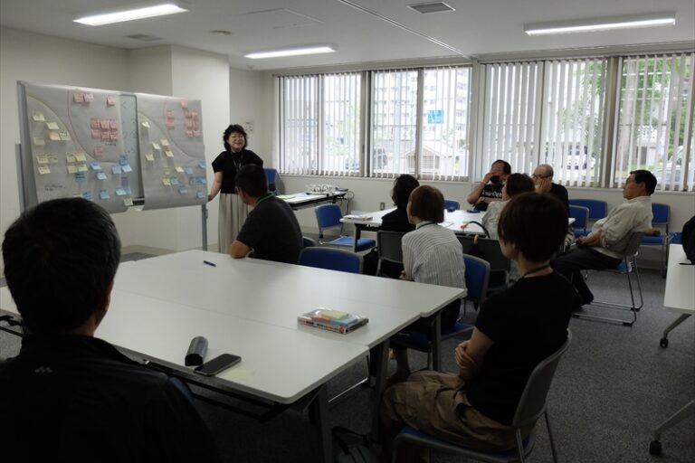 振り返り会のようす