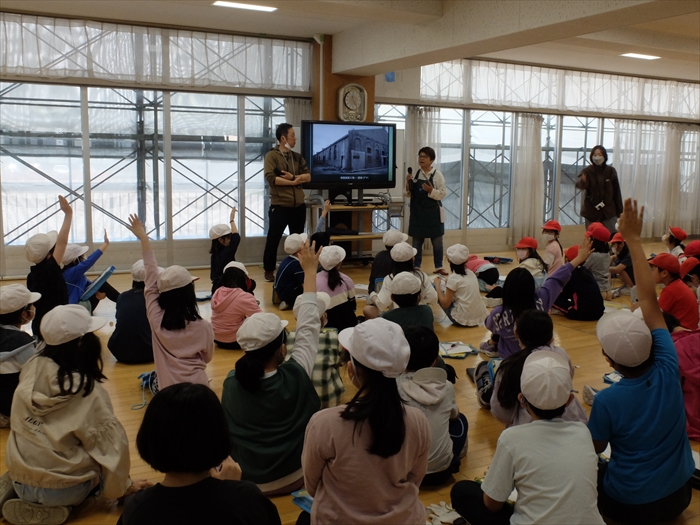 たくさんの手が挙がった質問タイム