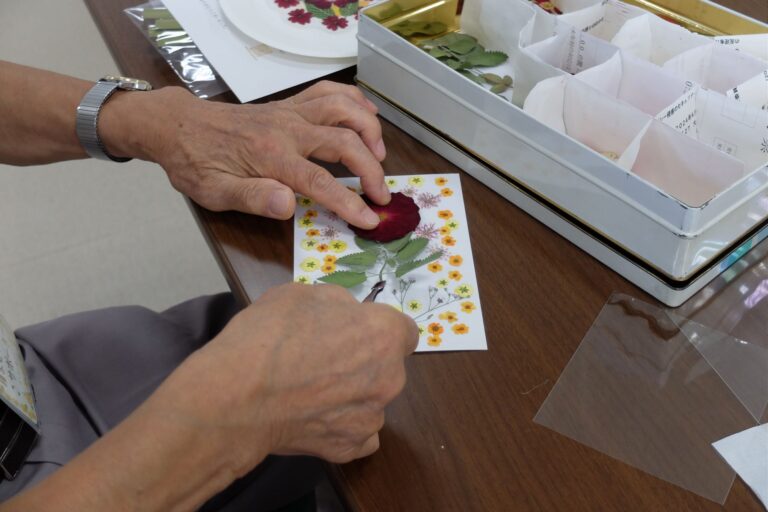 パパっと手早く並べて行く方