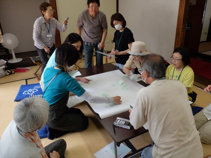 植栽検討をしているところ