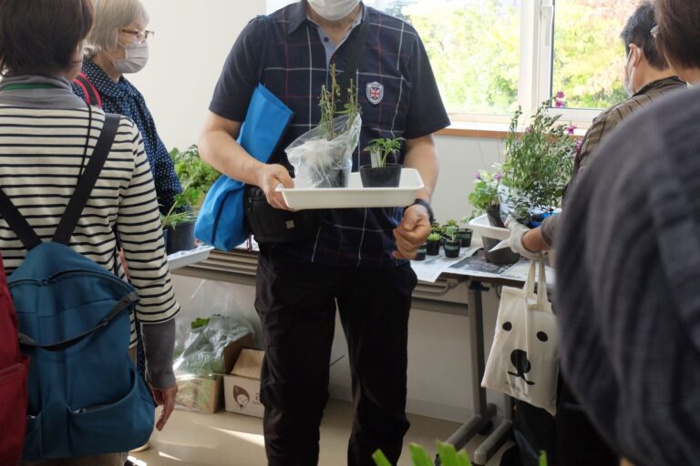 交換会のようす