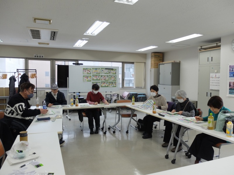 サッポロフラワーズのデザイン会議のようす