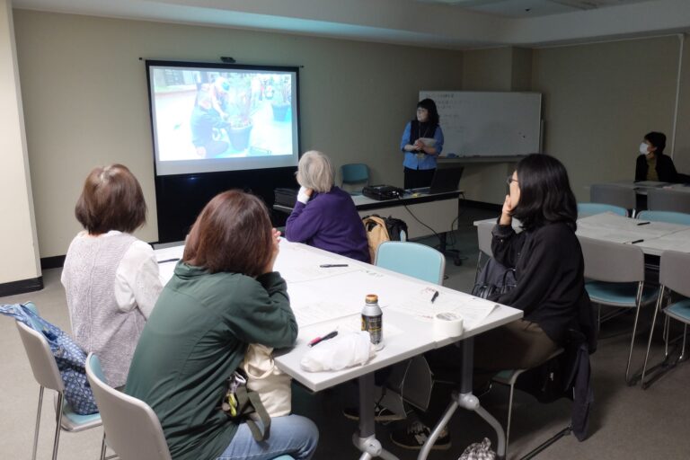 スライドショー上映のようす