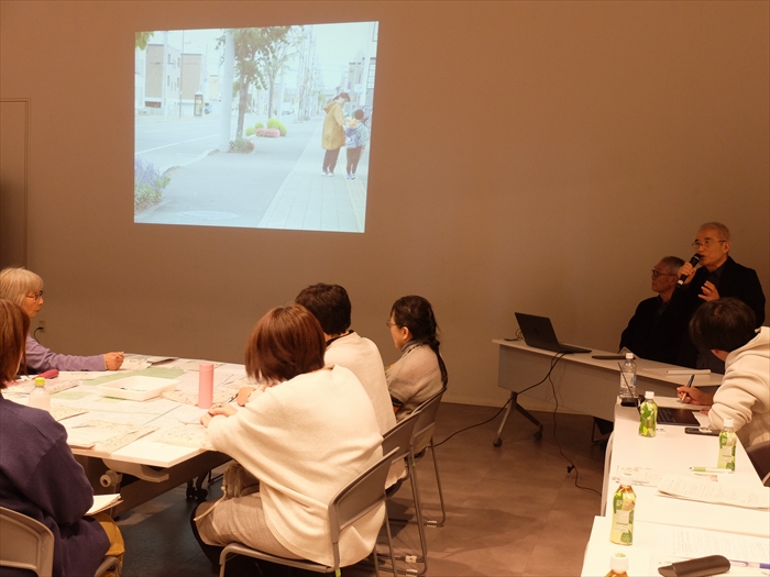 新琴似六番通り街づくりクラブ秋山氏の発表