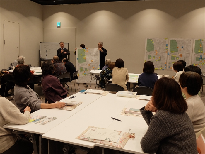 ワークショップでの発表の様子