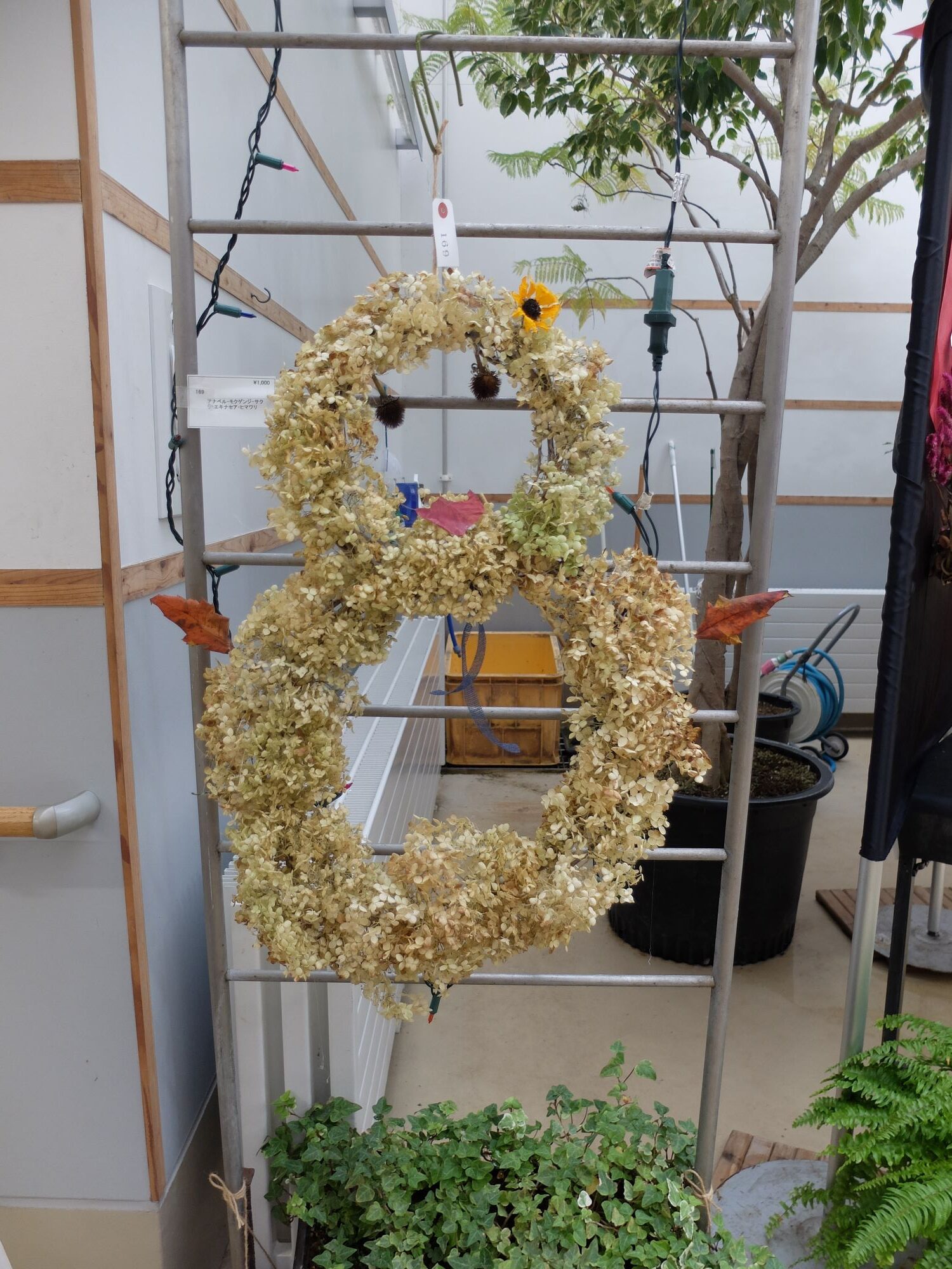 雪だるま型のリース