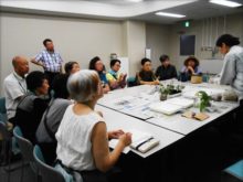 挿し木・挿し芽講習会の様子