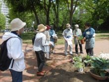 渋谷さんのお話を聞いているところ