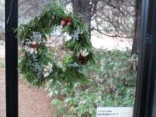 ミモザの作ったリース