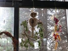 ミモザの作ったリース