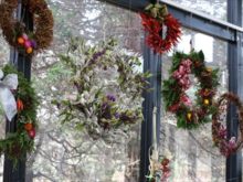 ミモザの作ったクリスマスリース