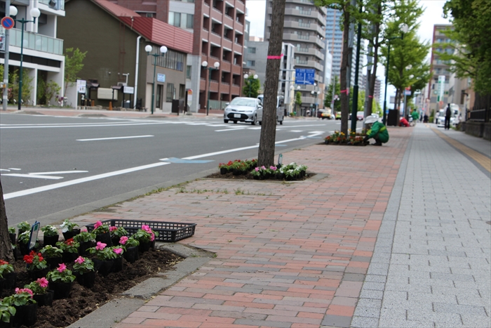 北3条通りの様子