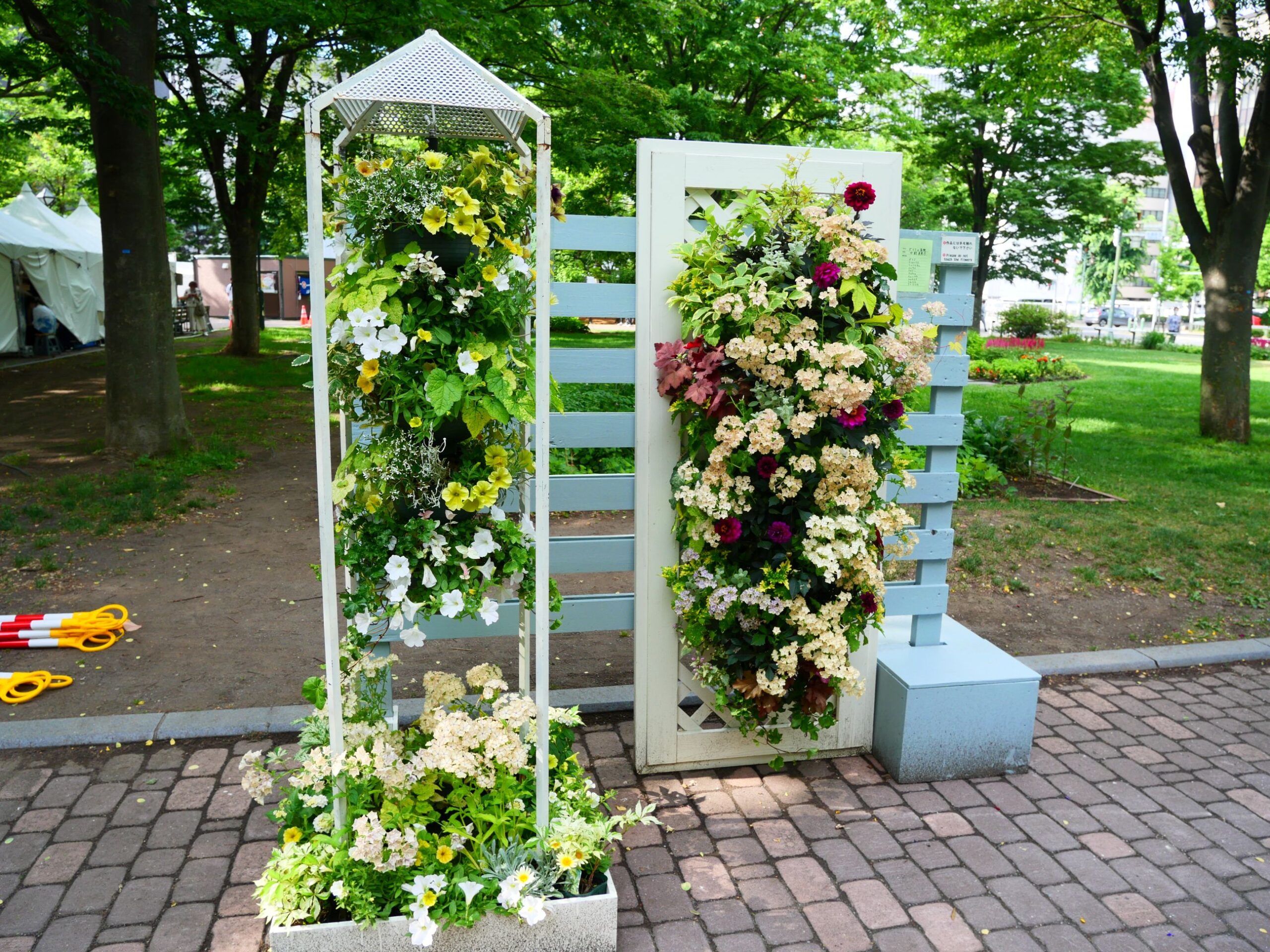 西6丁目会場の様子