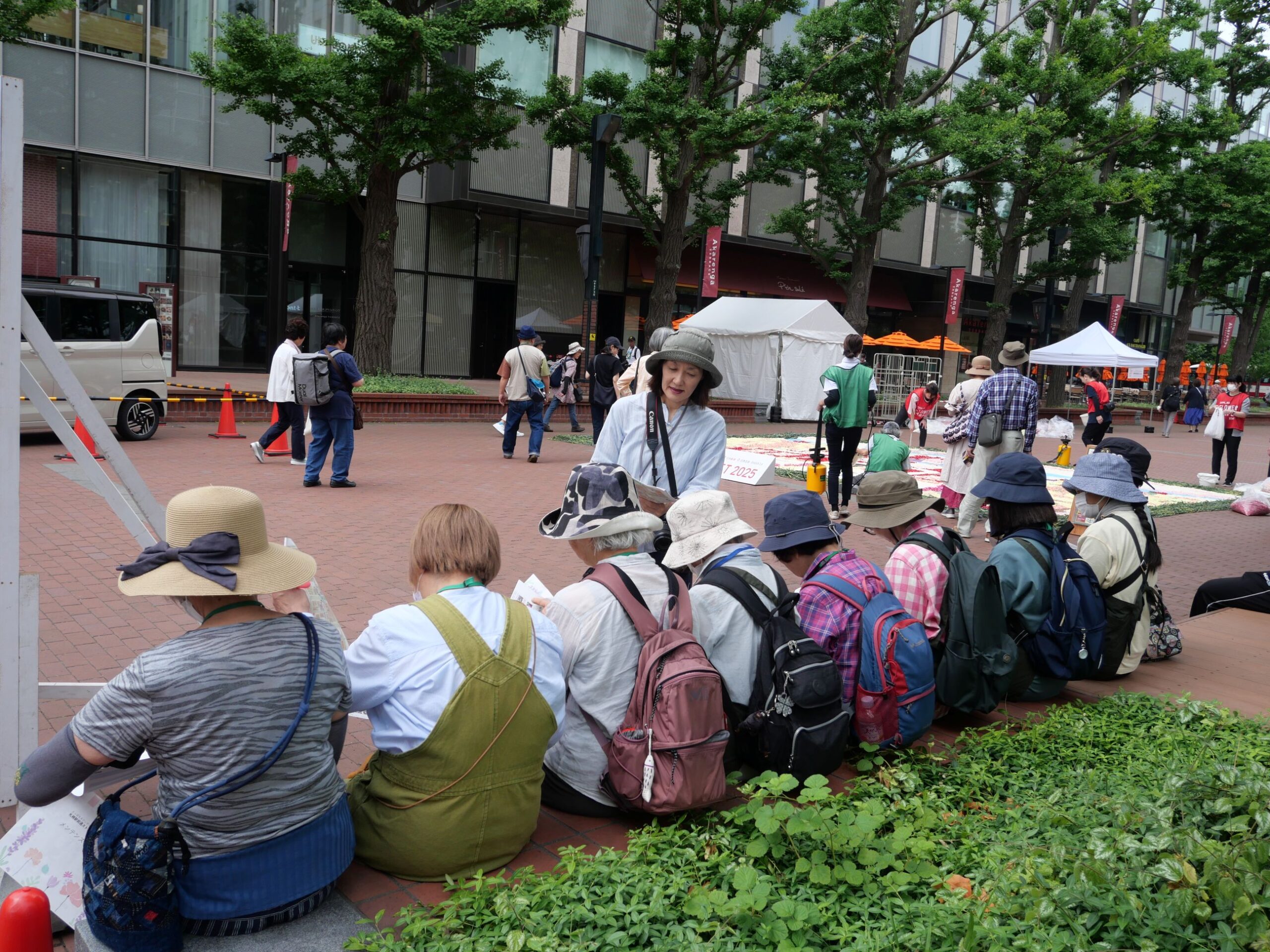 メンテナンスのポイントを説明している様子