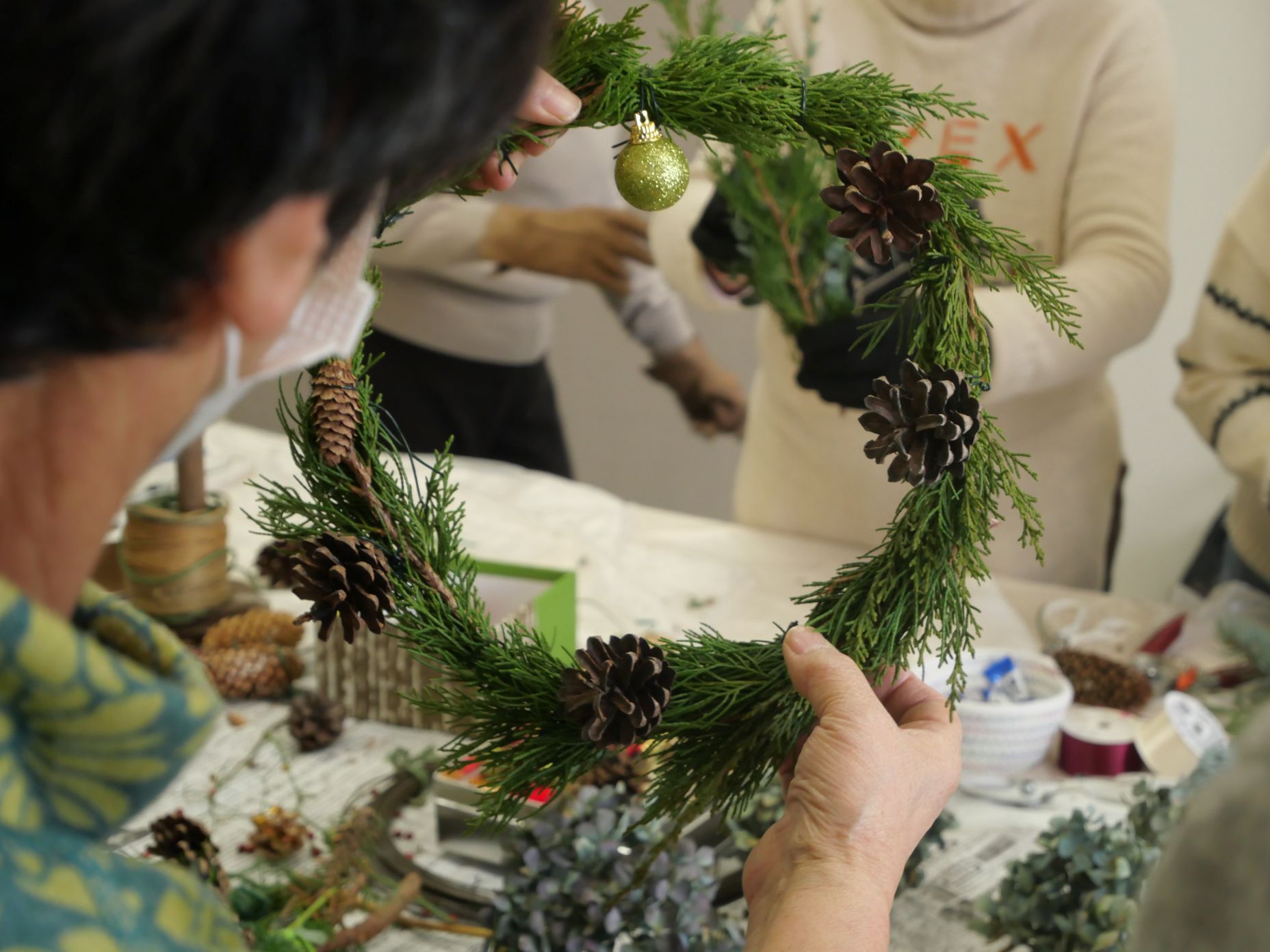 ハイビャクシンを使ったリース