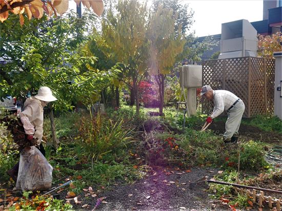 ボランティア参加のご夫婦