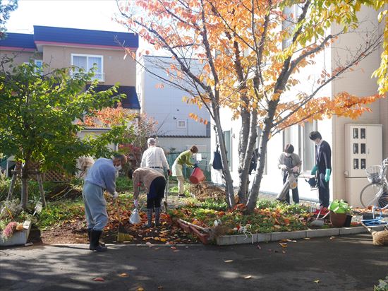 ふらっとステーションの片付け