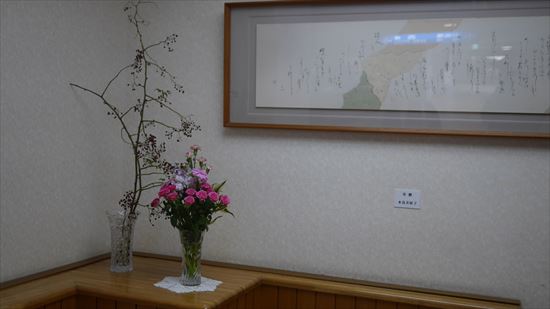 病院内の花あしらい