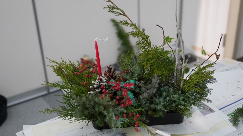 テーブルアレンジ