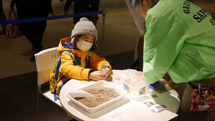 ワークショップ参加のお子さん